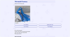 Desktop Screenshot of mermaid.nunodoll.com