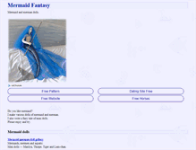 Tablet Screenshot of mermaid.nunodoll.com